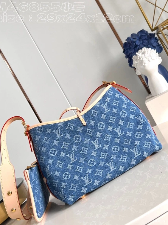 VUITTON PM-29-24-12cm CARRYALL LOUIS 0807
